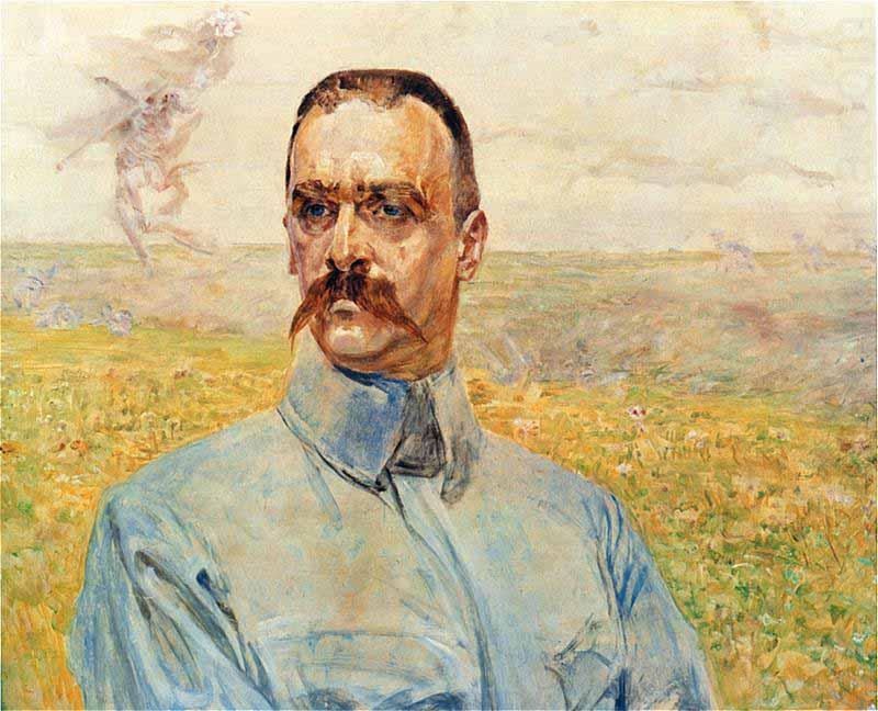 Jacek Malczewski Portrait of Jozef Pisudski oil painting picture